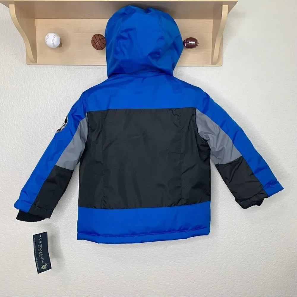 NWT US Polo Assn Toddler Size 2T Winter Snow Jacket